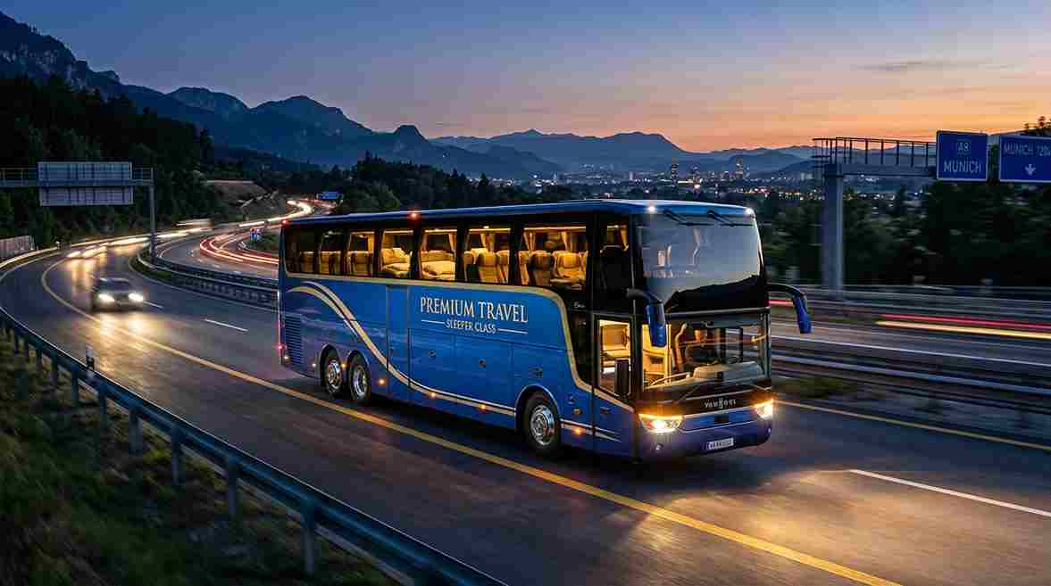 Volvo Multi-Axle Coach Exterior