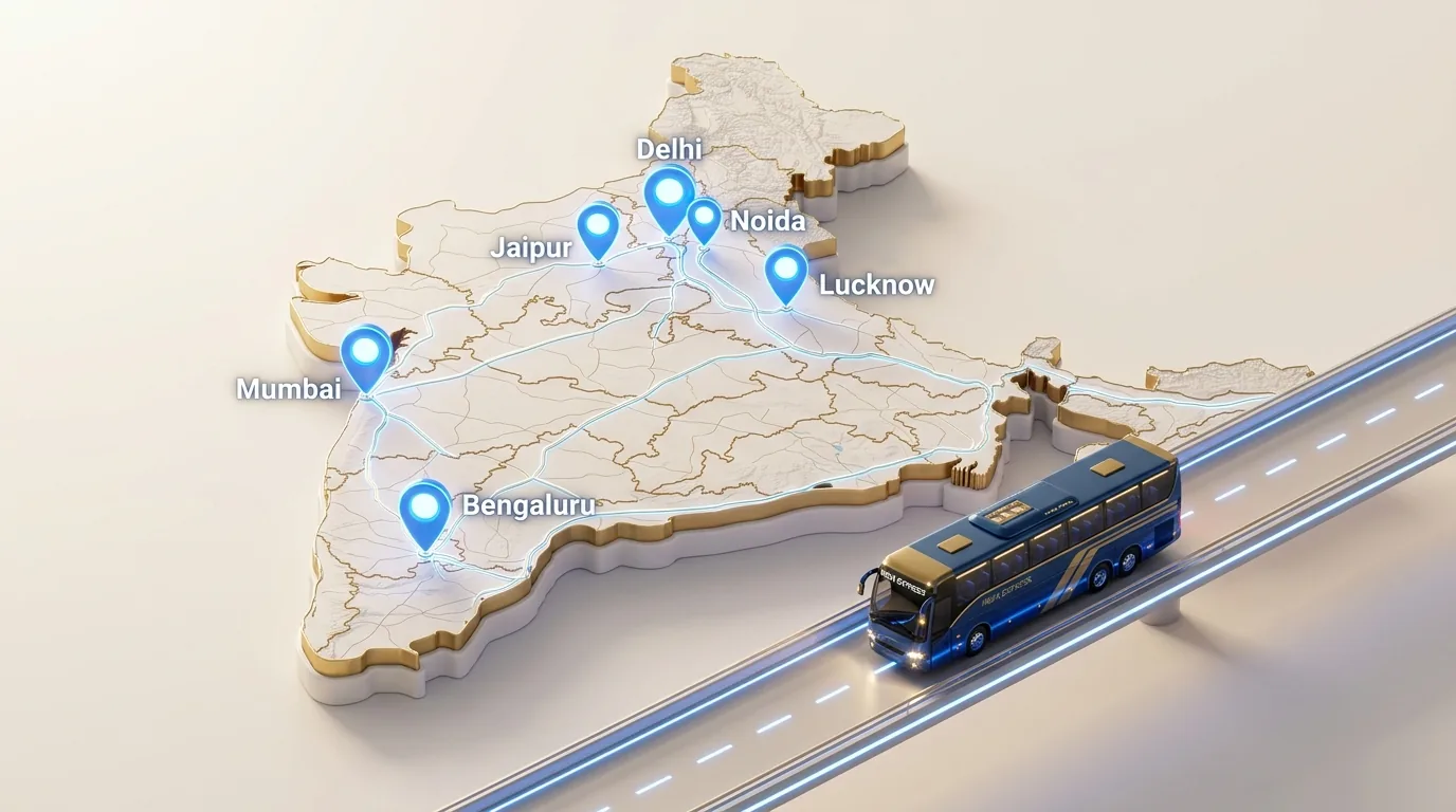 AMBBAY TOUR & TRAVELS PRIVATE LIMITED 3D India Highway Network Map